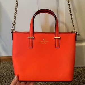 Kate Spade orange cross body